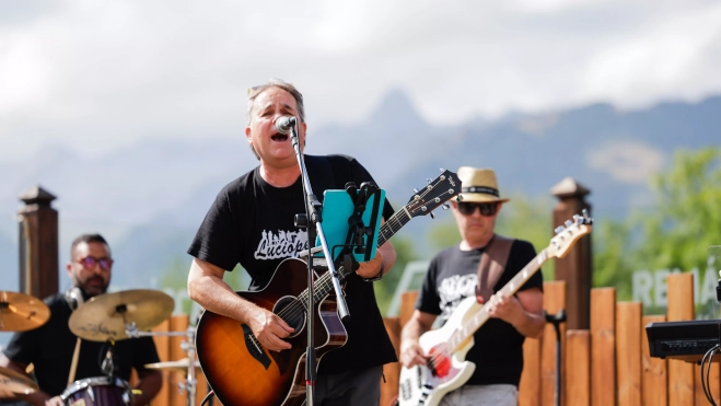 Concierto de Luciopercas en la Fiesta del Cordero de Cerler. Concierto de Luciopercas en la Fiesta del Cordero de Cerler.