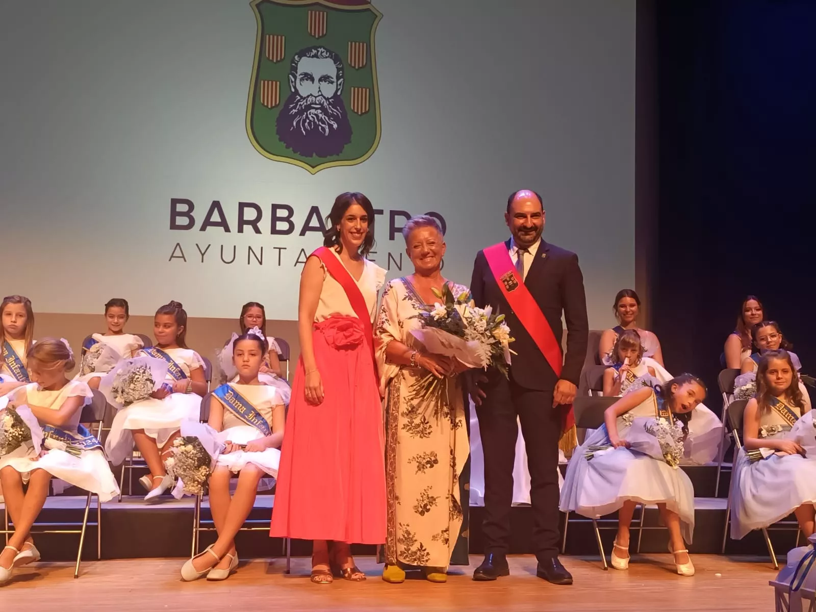 Presentación de Damas Mayores e Infantiles y pregón en Barbastro