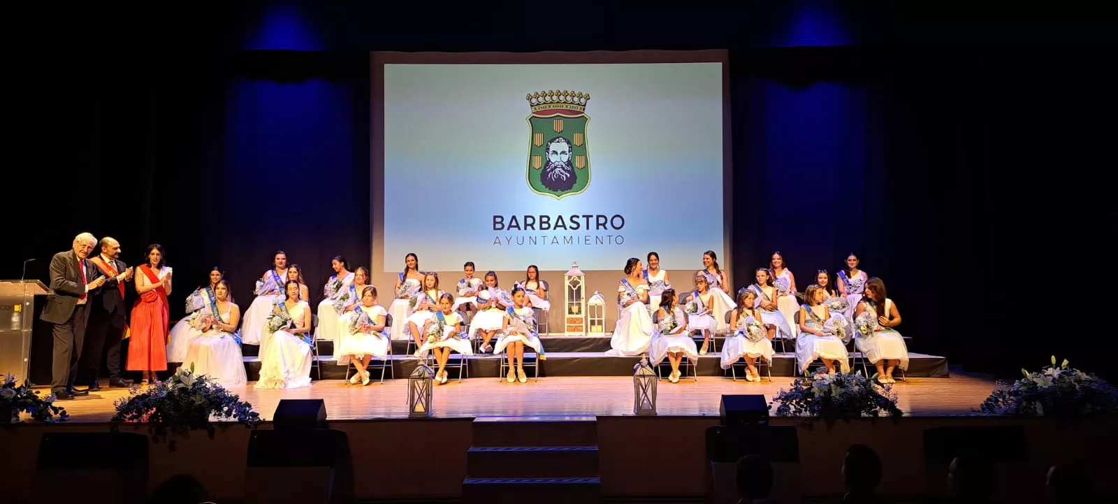 Presentación de Damas Mayores e Infantiles y pregón en Barbastro