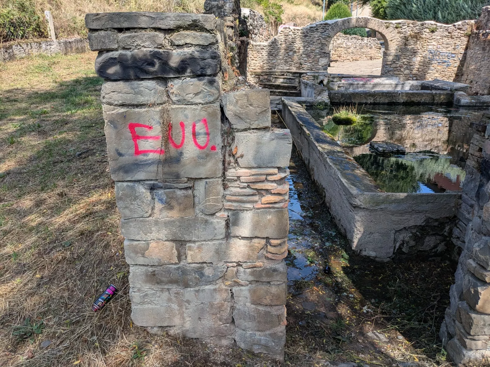 Pintadas en patrimonio cultural de Jaca