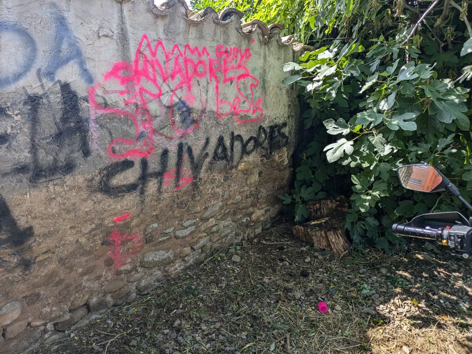 Pintadas en patrimonio cultural de Jaca