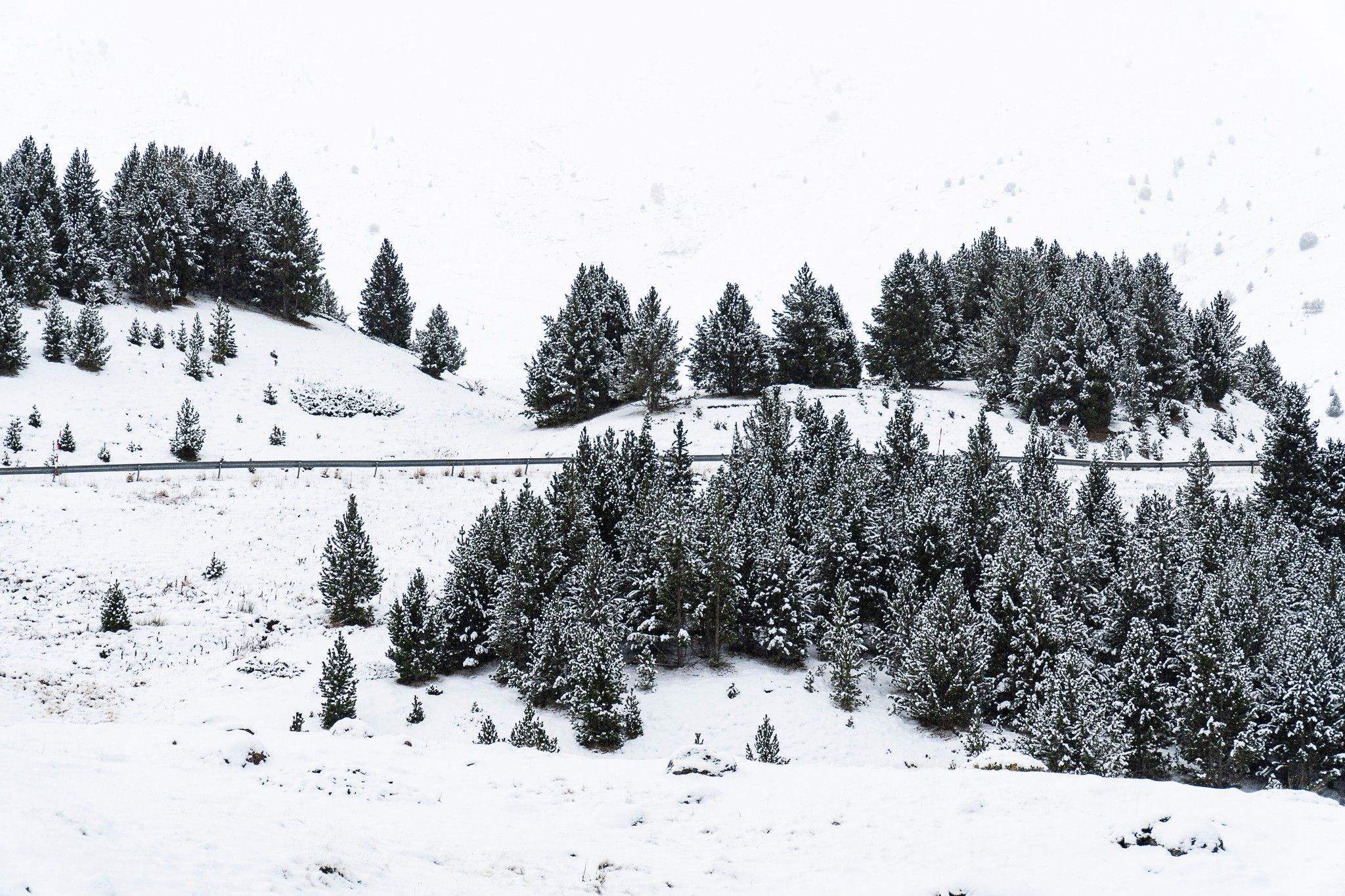 Nieve en Cerler