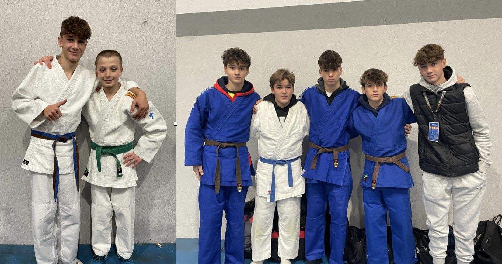 Infantiles y cadetes de la Escuela Judoi Samurai