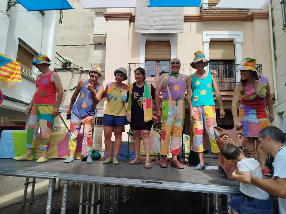 Las Fiestas de Sariñena, a tope de animación. Foto Ayuntamiento de Sariñena