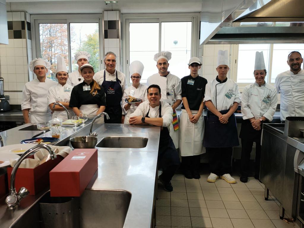 Participantes en las clases magistrales de Hecho en los Pirineos