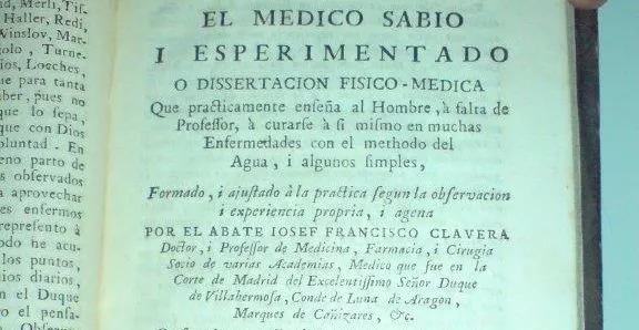El médico sabio de José Francisco Clavera Oncins, sertoriano El médico sabio de José Francisco Clavera Oncins, sertoriano