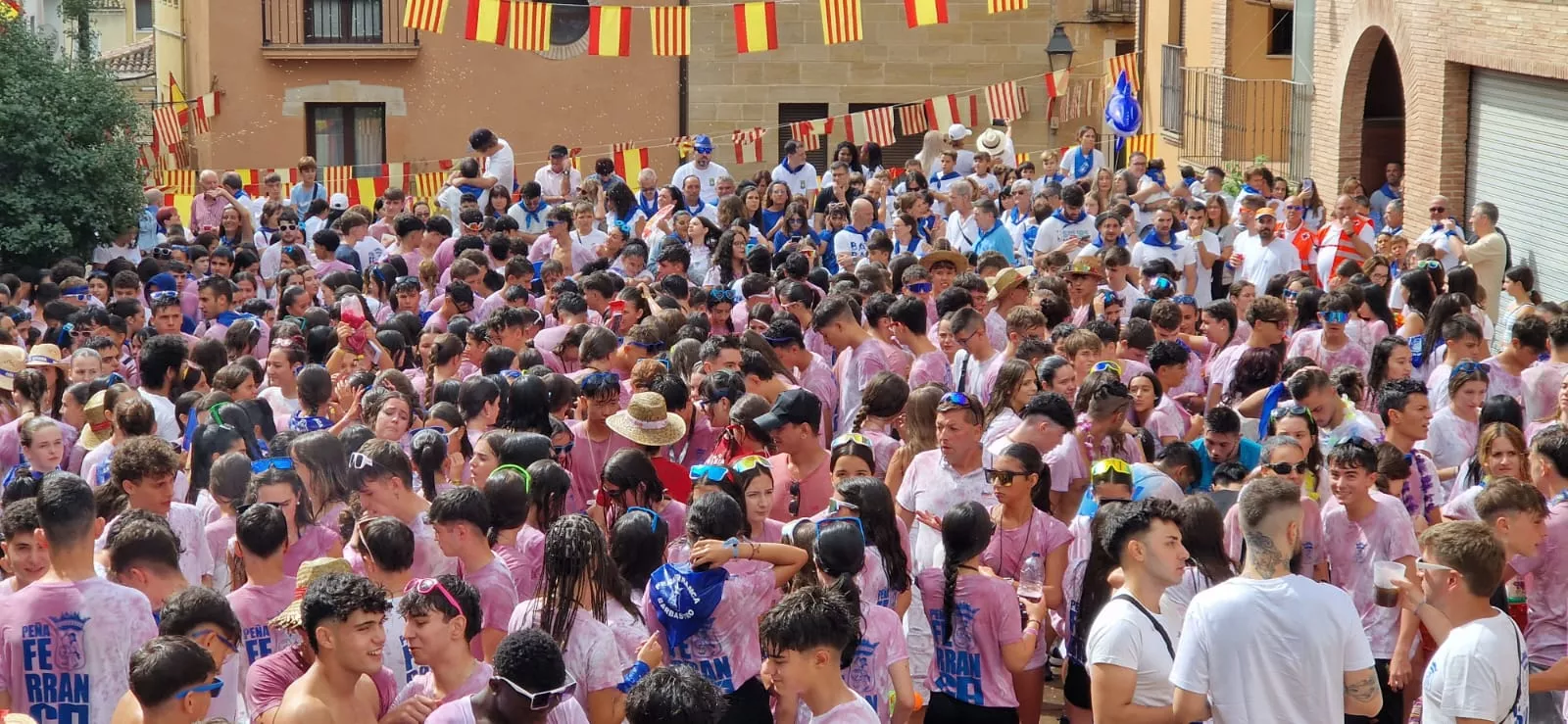 Inicio fiestas de Barbastro. Foto Myriam Martínez Iriarte
