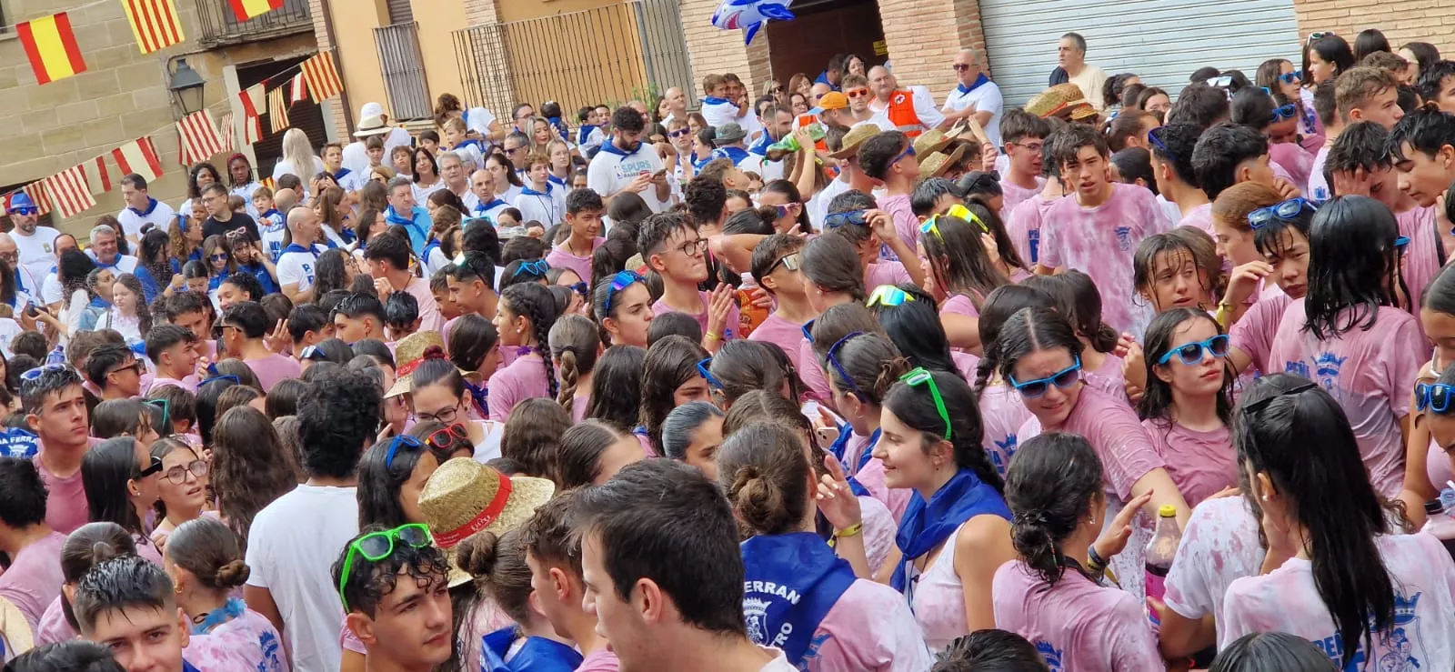Inicio fiestas de Barbastro. Foto Myriam Martínez Iriarte