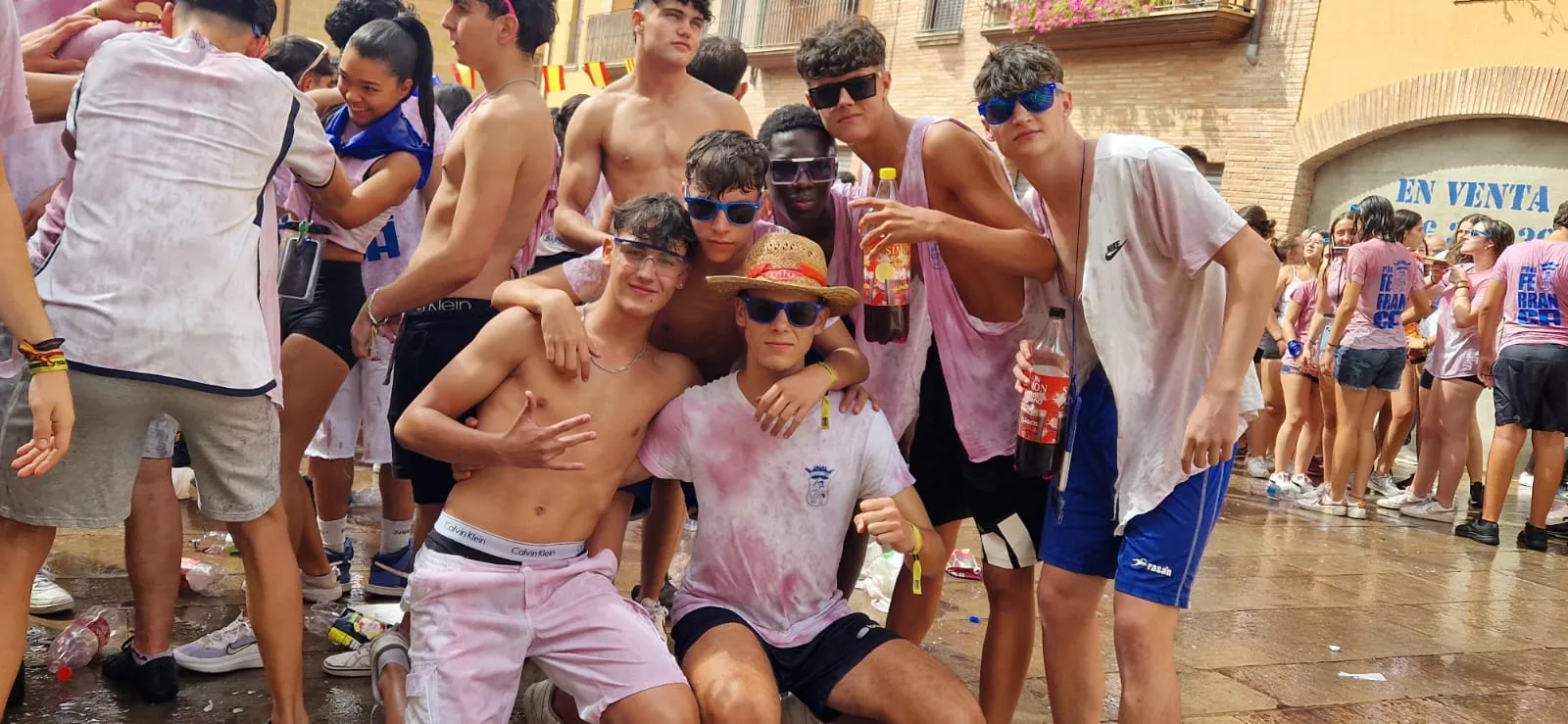 Inicio fiestas de Barbastro. Foto Myriam Martínez Iriarte