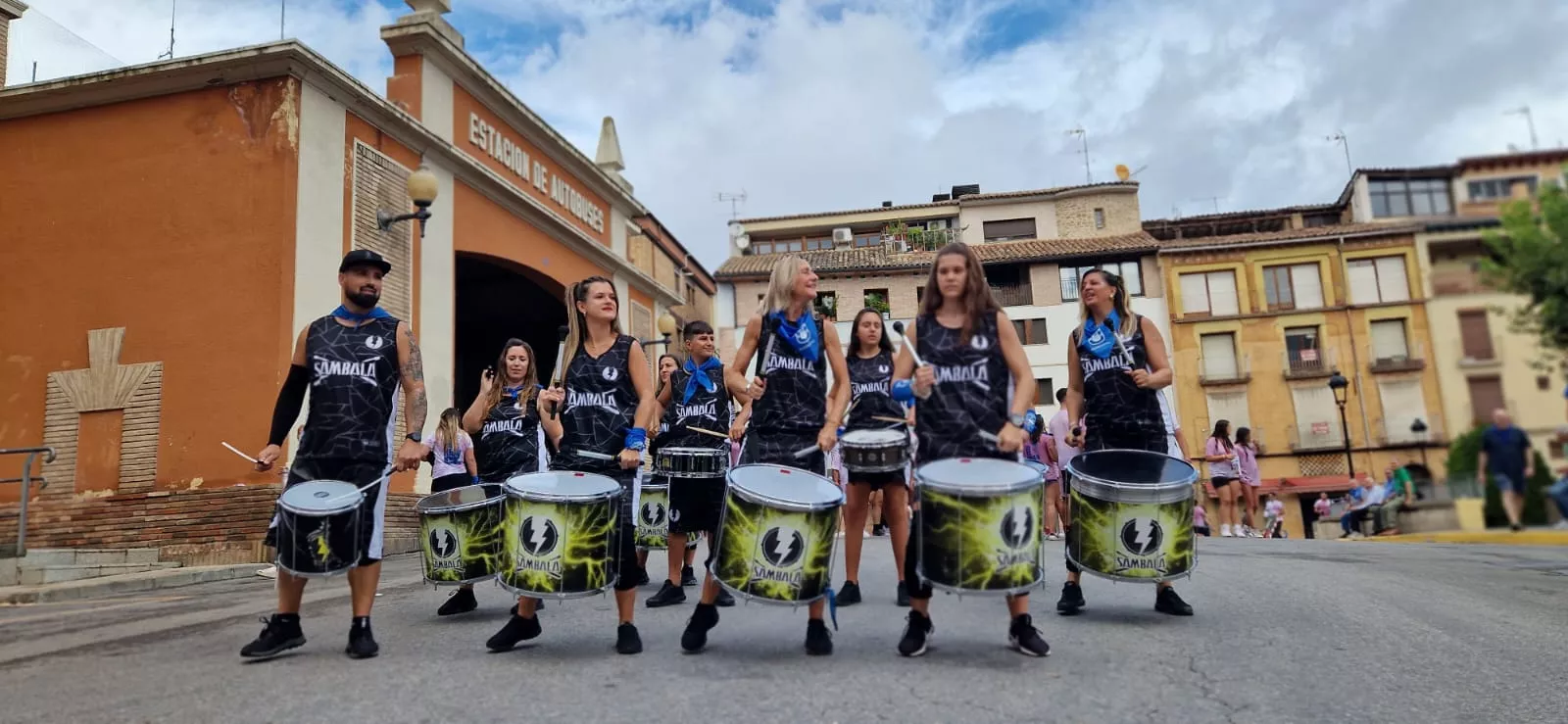 Inicio fiestas de Barbastro. Foto Myriam Martínez Iriarte