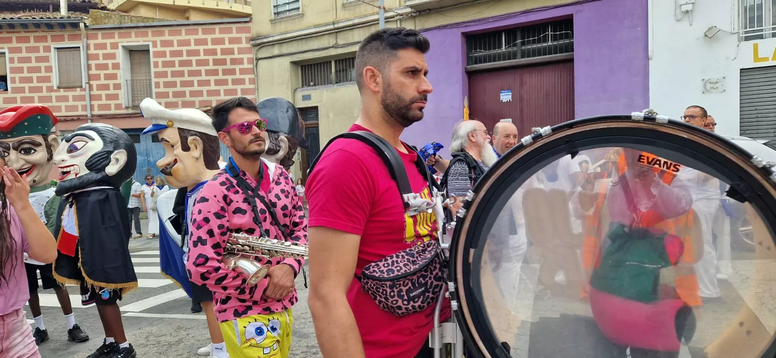 Inicio fiestas de Barbastro. Foto Myriam Martínez Iriarte