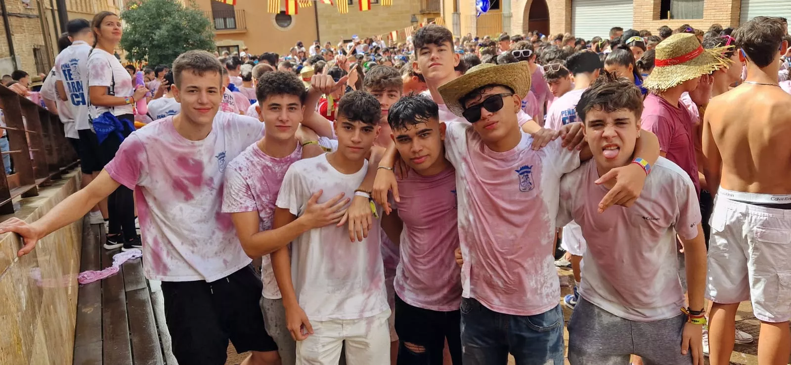 Inicio fiestas de Barbastro. Foto Myriam Martínez Iriarte