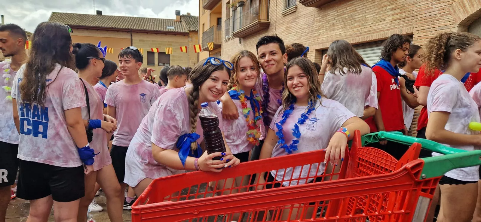 Inicio fiestas de Barbastro. Foto Myriam Martínez Iriarte