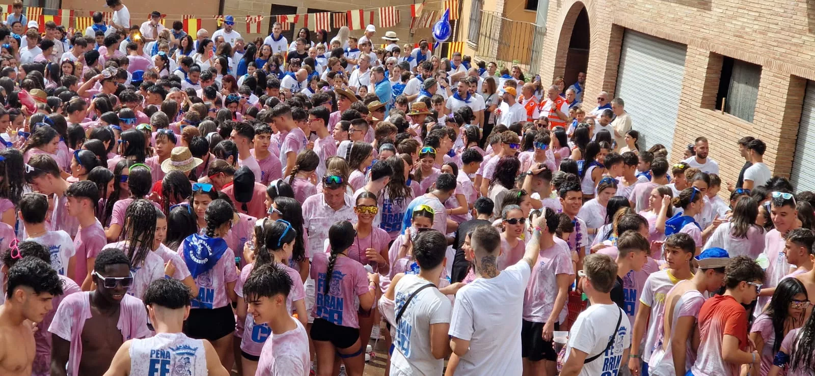 Inicio fiestas de Barbastro. Foto Myriam Martínez Iriarte