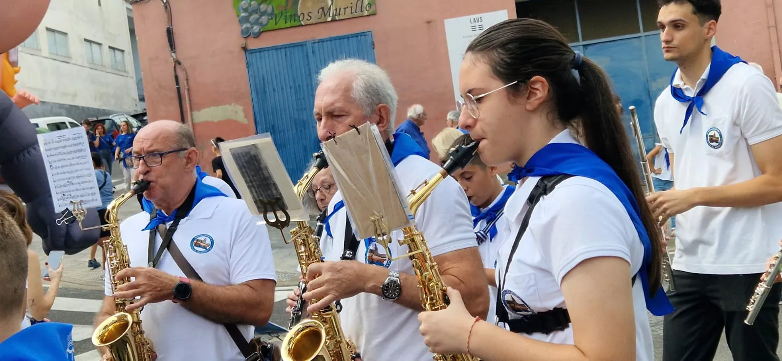 Inicio fiestas de Barbastro. Foto Myriam Martínez Iriarte
