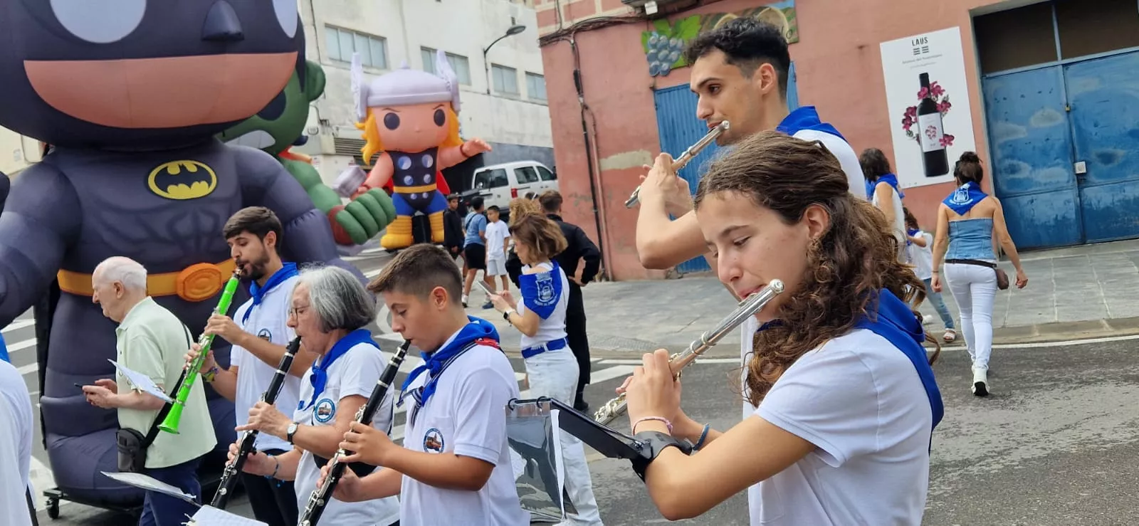 Inicio fiestas de Barbastro. Foto Myriam Martínez Iriarte