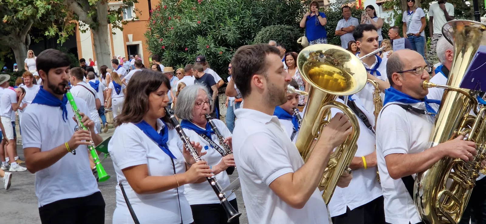 Inicio fiestas de Barbastro. Foto Myriam Martínez Iriarte