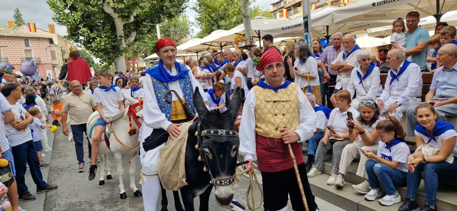 Inicio fiestas de Barbastro. Foto Myriam Martínez Iriarte