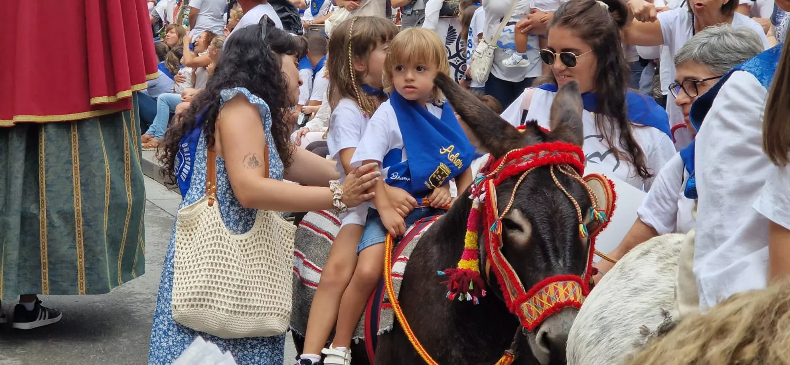 Inicio fiestas de Barbastro. Foto Myriam Martínez Iriarte