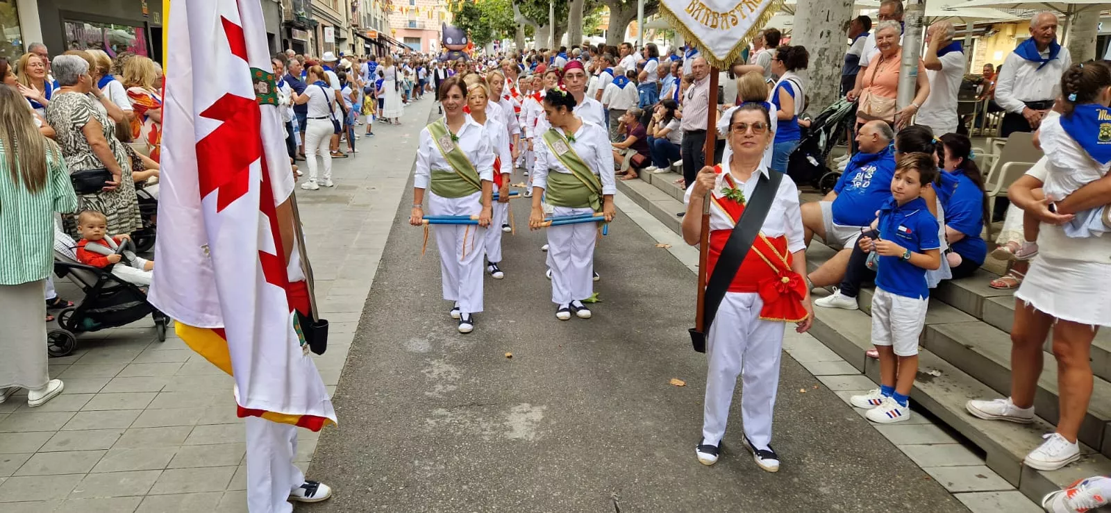 Inicio fiestas de Barbastro. Foto Myriam Martínez Iriarte