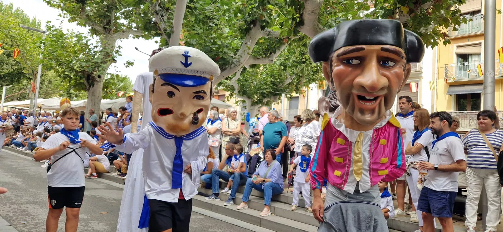 Inicio fiestas de Barbastro. Foto Myriam Martínez Iriarte