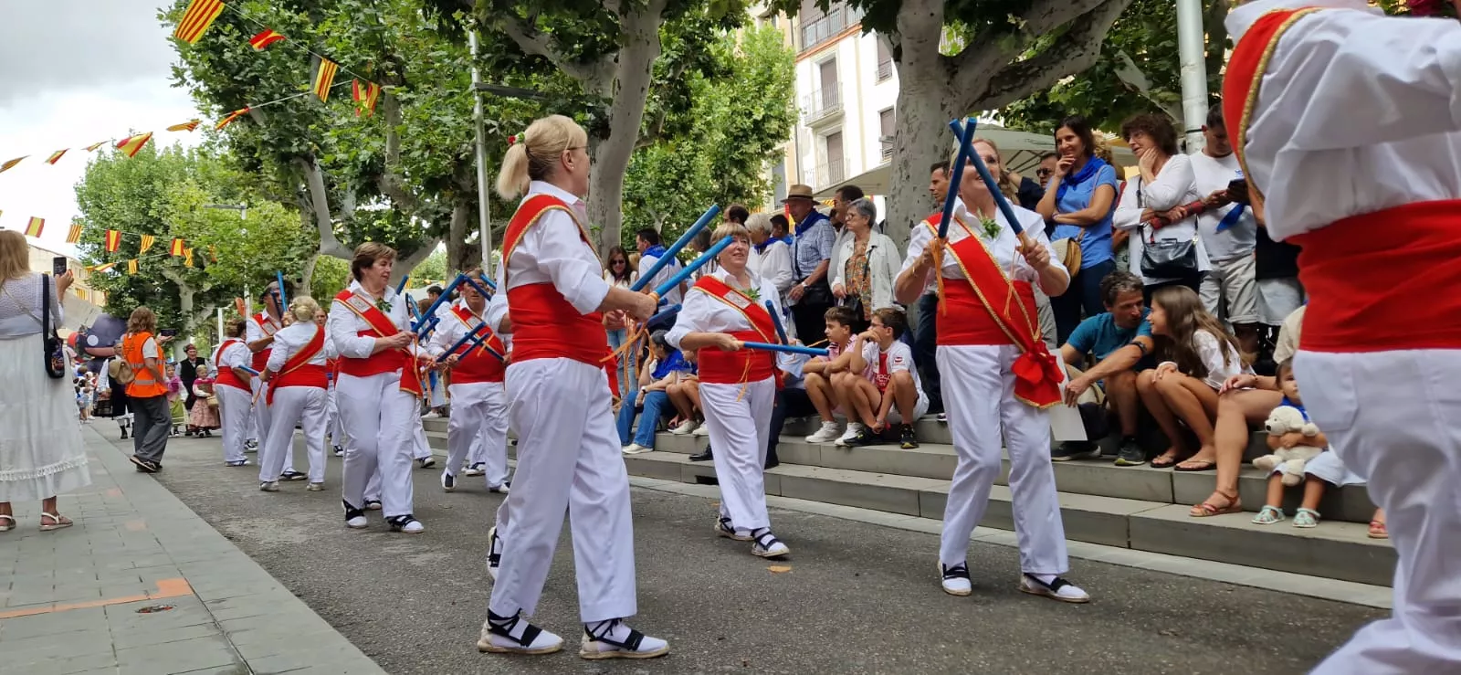 Inicio fiestas de Barbastro. Foto Myriam Martínez Iriarte