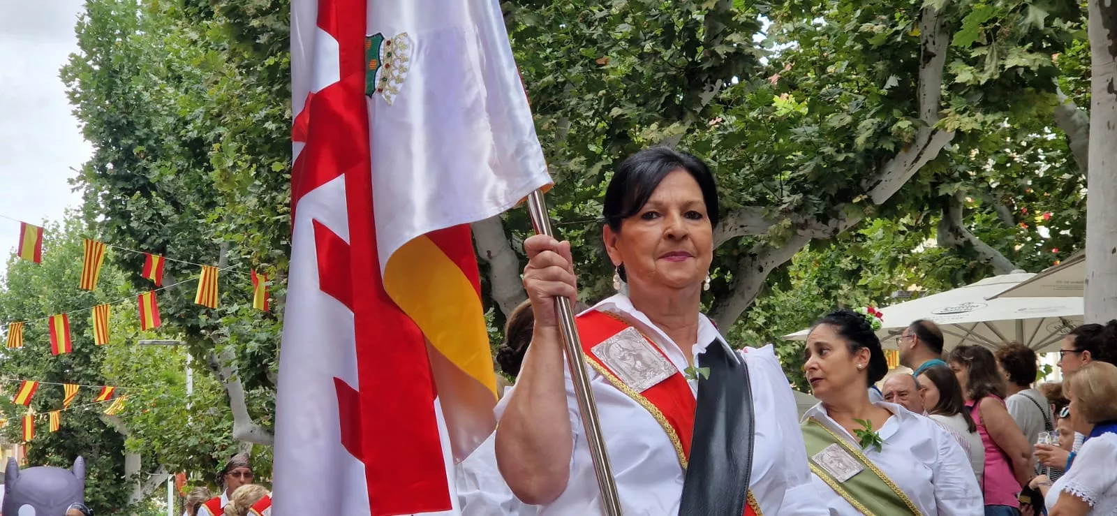 Inicio fiestas de Barbastro. Foto Myriam Martínez Iriarte