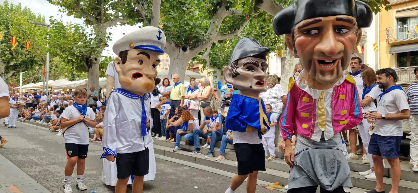 Inicio fiestas de Barbastro. Foto Myriam Martínez Iriarte