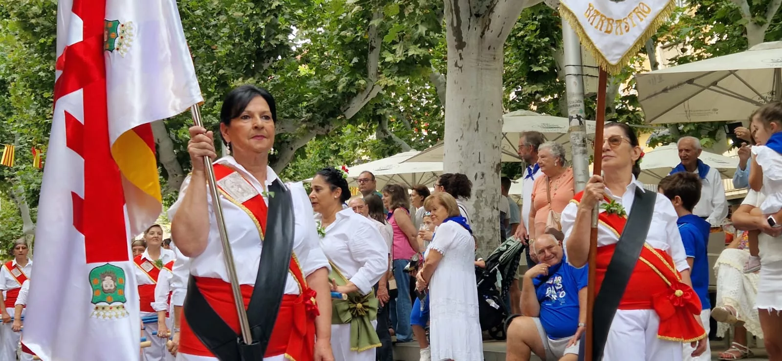 Inicio fiestas de Barbastro. Foto Myriam Martínez Iriarte