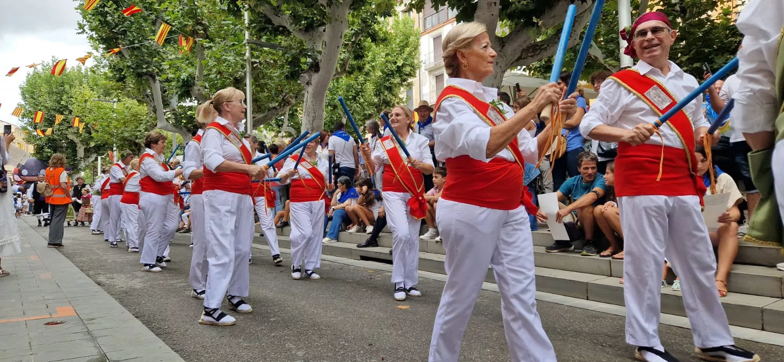 Inicio fiestas de Barbastro. Foto Myriam Martínez Iriarte