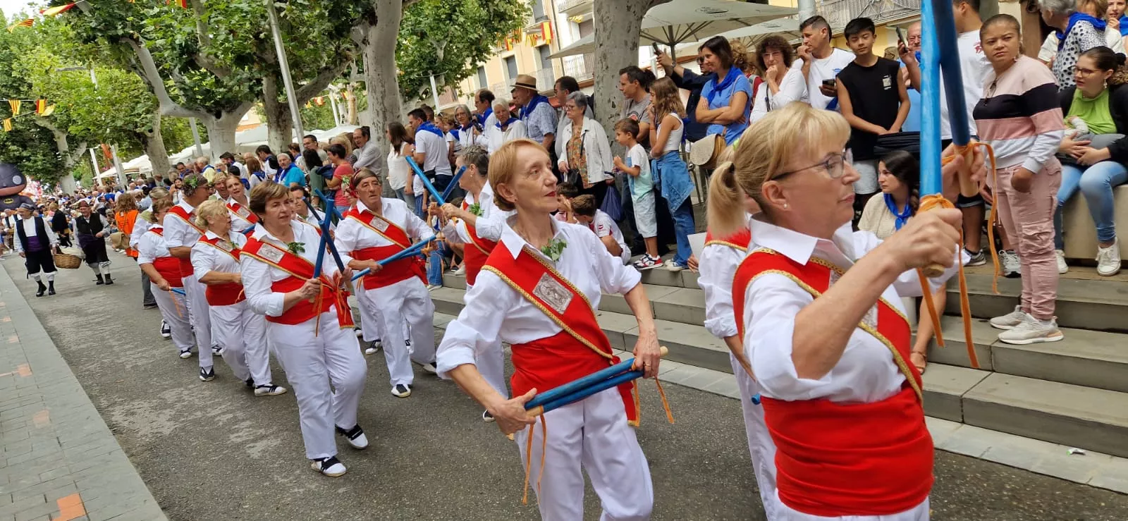 Inicio fiestas de Barbastro. Foto Myriam Martínez Iriarte