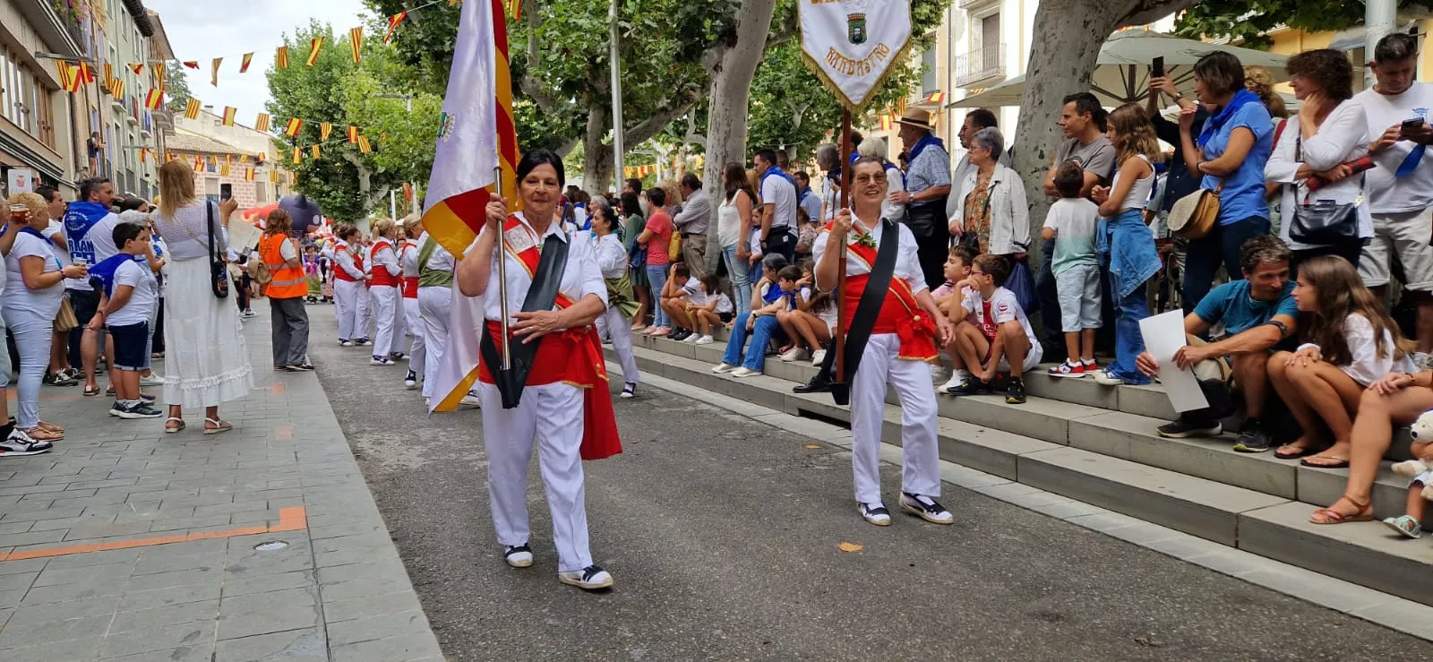 Inicio fiestas de Barbastro. Foto Myriam Martínez Iriarte