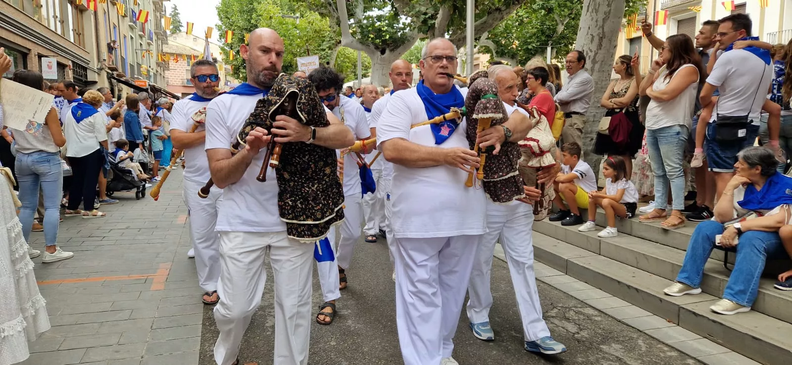 Inicio fiestas de Barbastro. Foto Myriam Martínez Iriarte