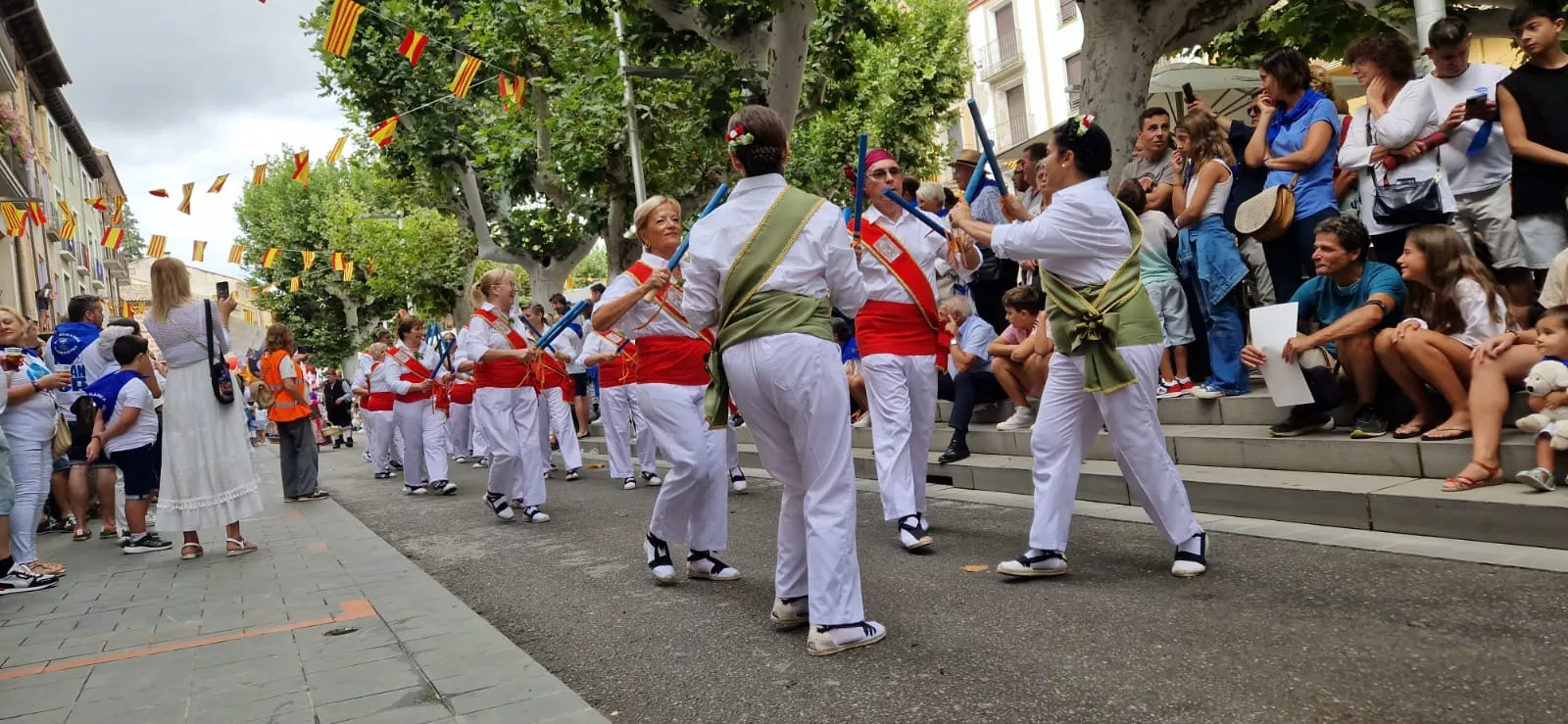 Inicio fiestas de Barbastro. Foto Myriam Martínez Iriarte