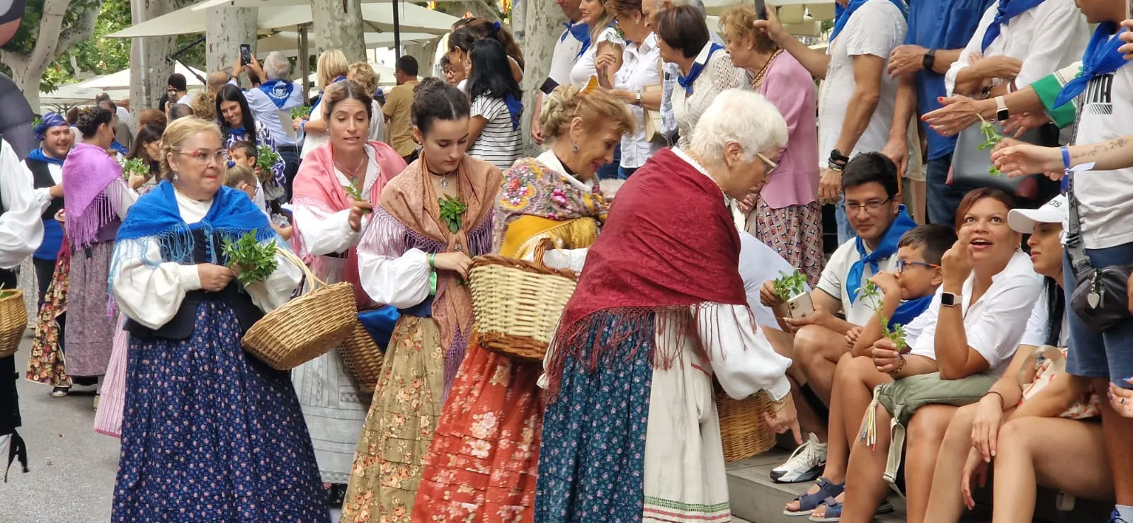 Inicio fiestas de Barbastro. Foto Myriam Martínez Iriarte