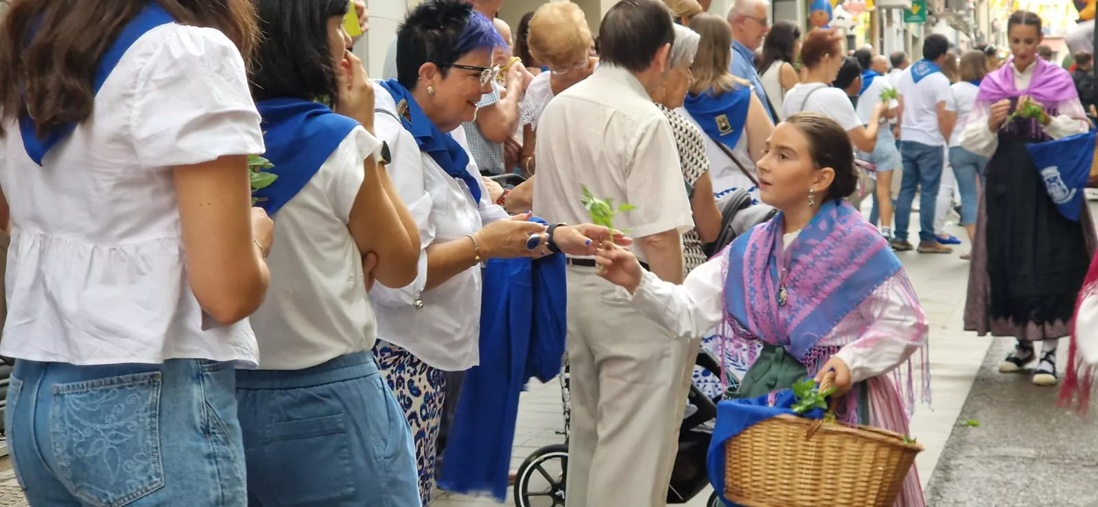 Inicio fiestas de Barbastro. Foto Myriam Martínez Iriarte