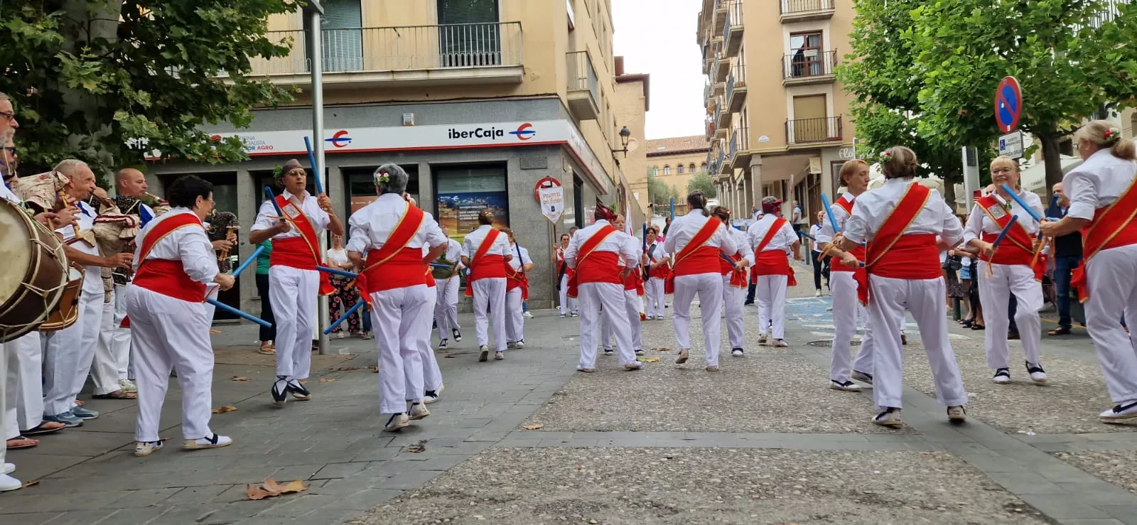 Inicio fiestas de Barbastro. Foto Myriam Martínez Iriarte