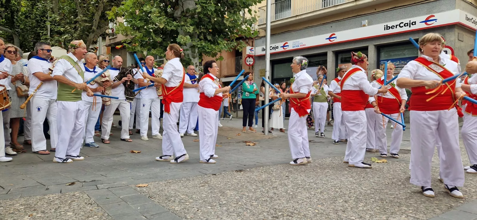 Inicio fiestas de Barbastro. Foto Myriam Martínez Iriarte