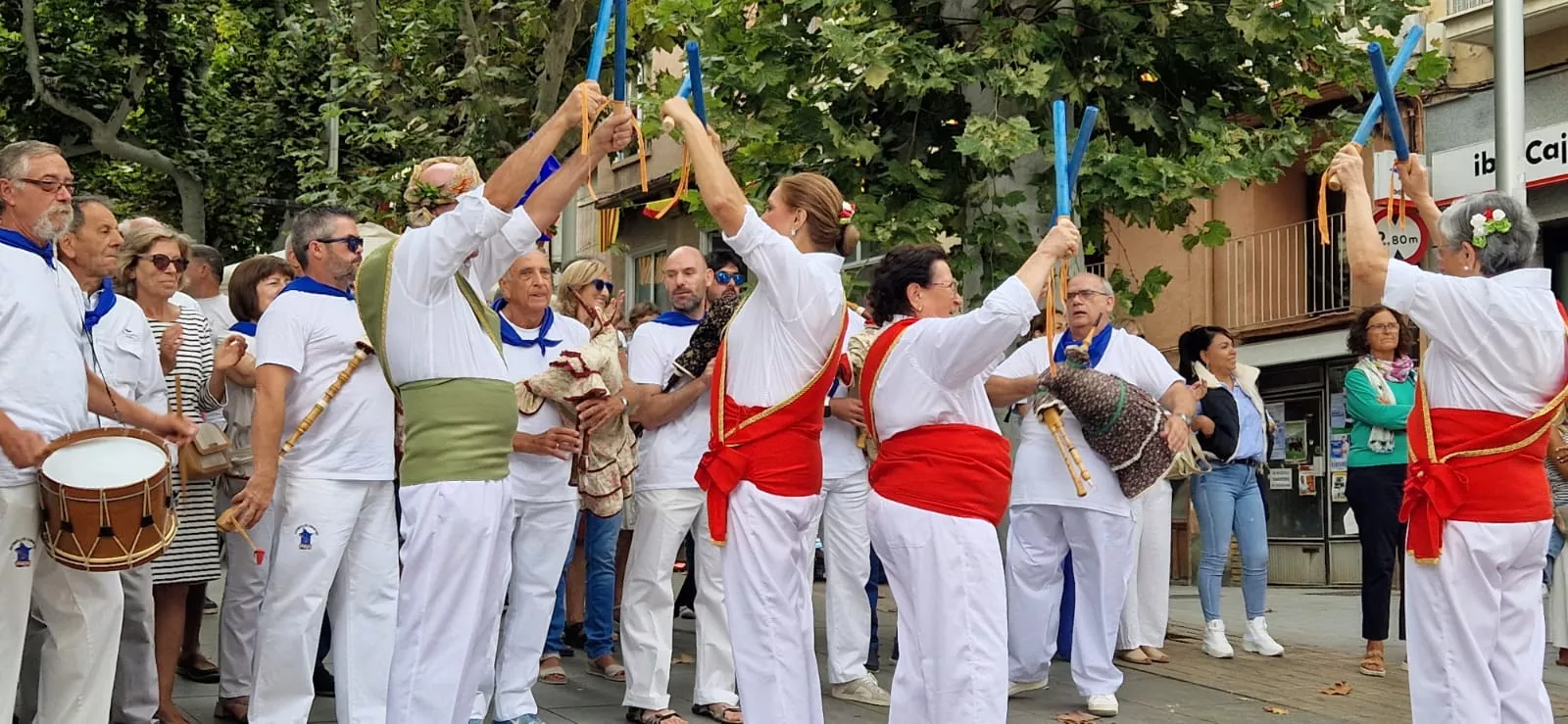 Inicio fiestas de Barbastro. Foto Myriam Martínez Iriarte