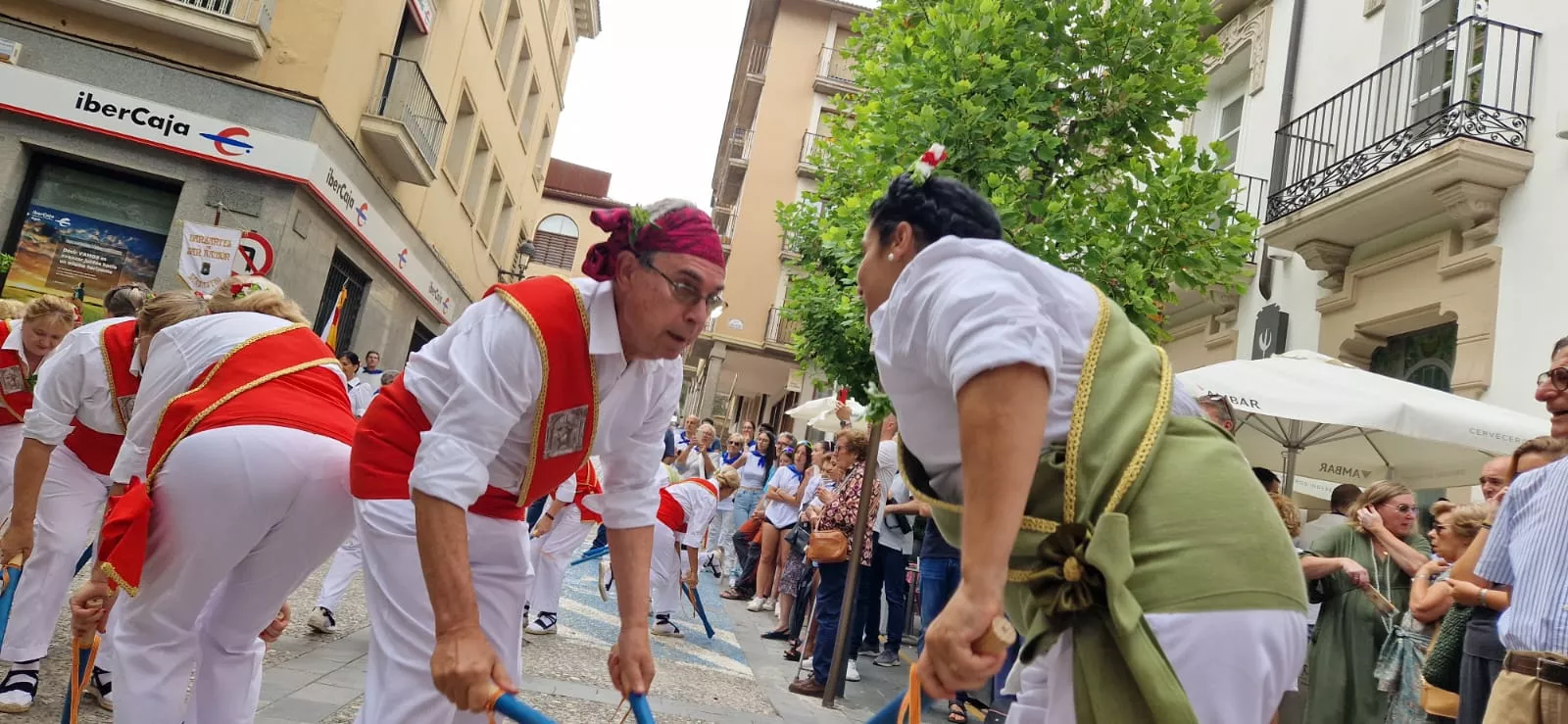 Inicio fiestas de Barbastro. Foto Myriam Martínez Iriarte