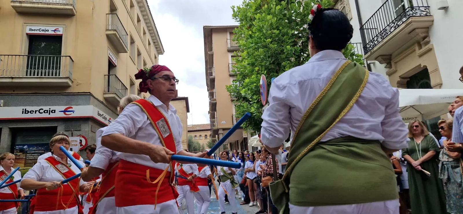 Inicio fiestas de Barbastro. Foto Myriam Martínez Iriarte