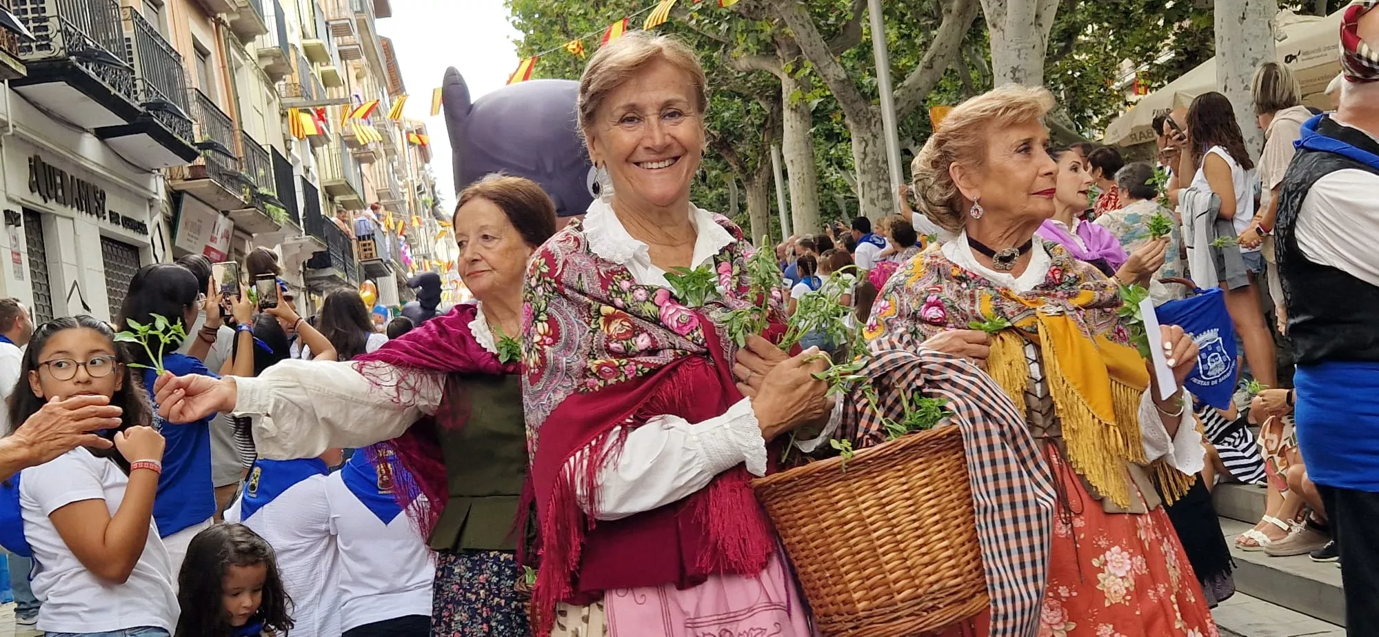 Inicio fiestas de Barbastro. Foto Myriam Martínez Iriarte