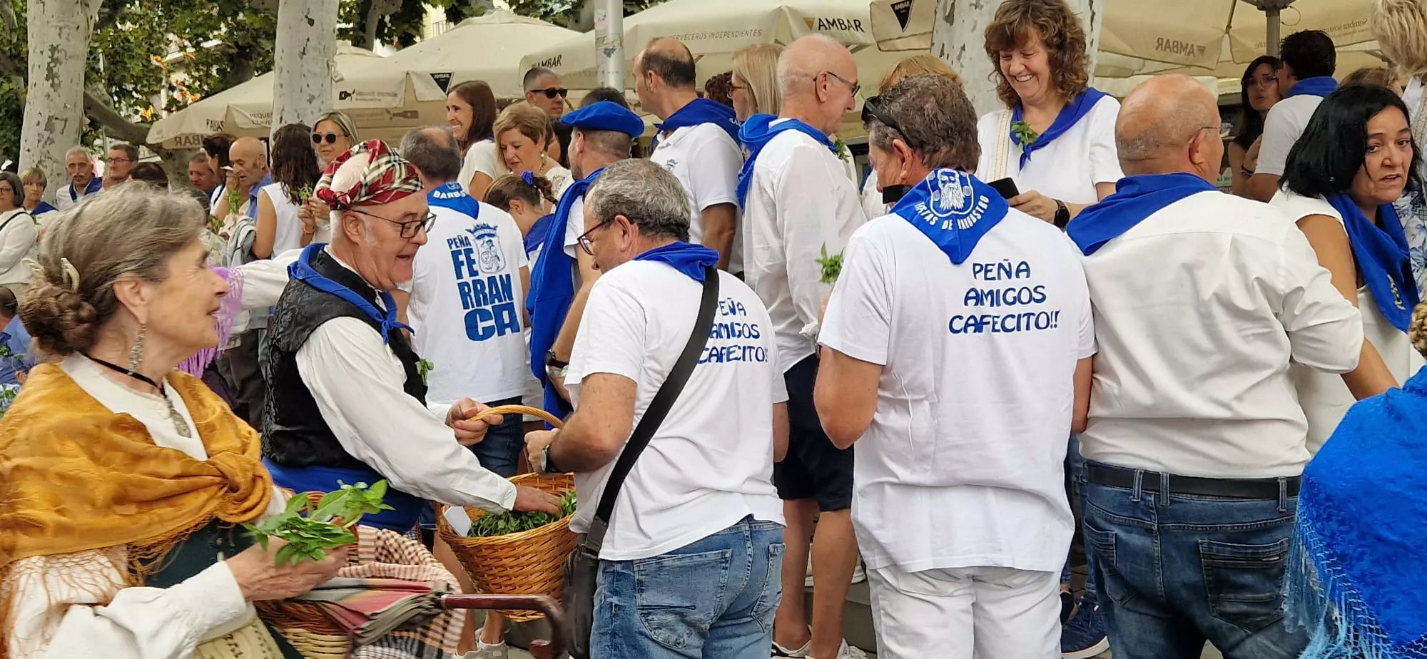 Inicio fiestas de Barbastro. Foto Myriam Martínez Iriarte