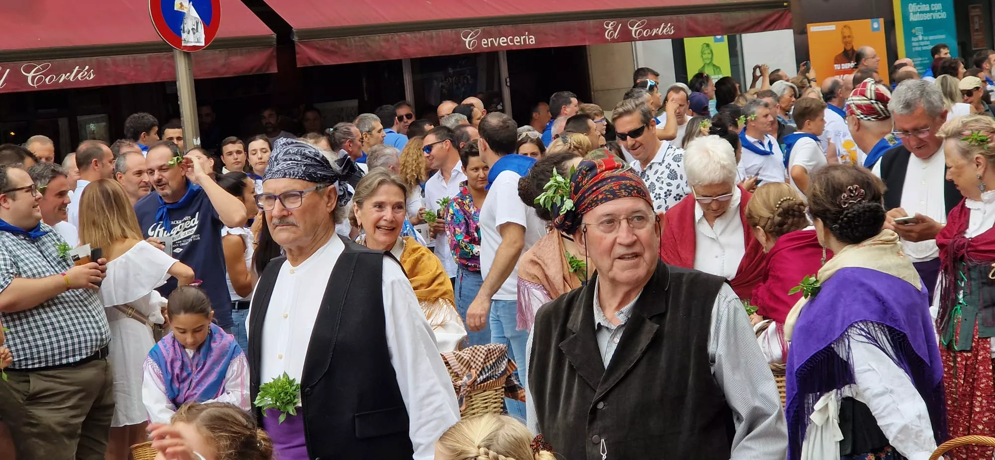 Inicio fiestas de Barbastro. Foto Myriam Martínez Iriarte