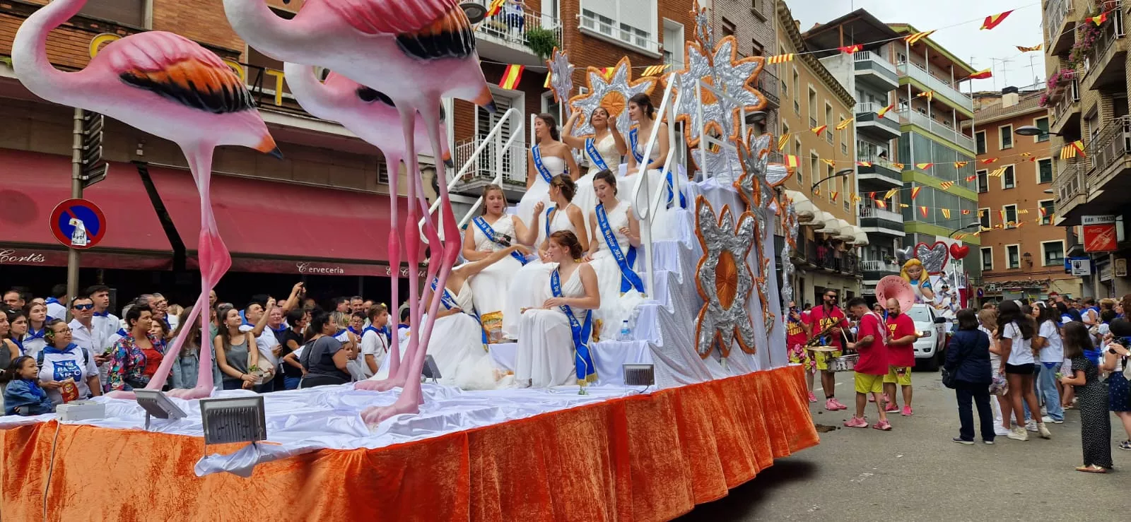 Inicio fiestas de Barbastro. Foto Myriam Martínez Iriarte