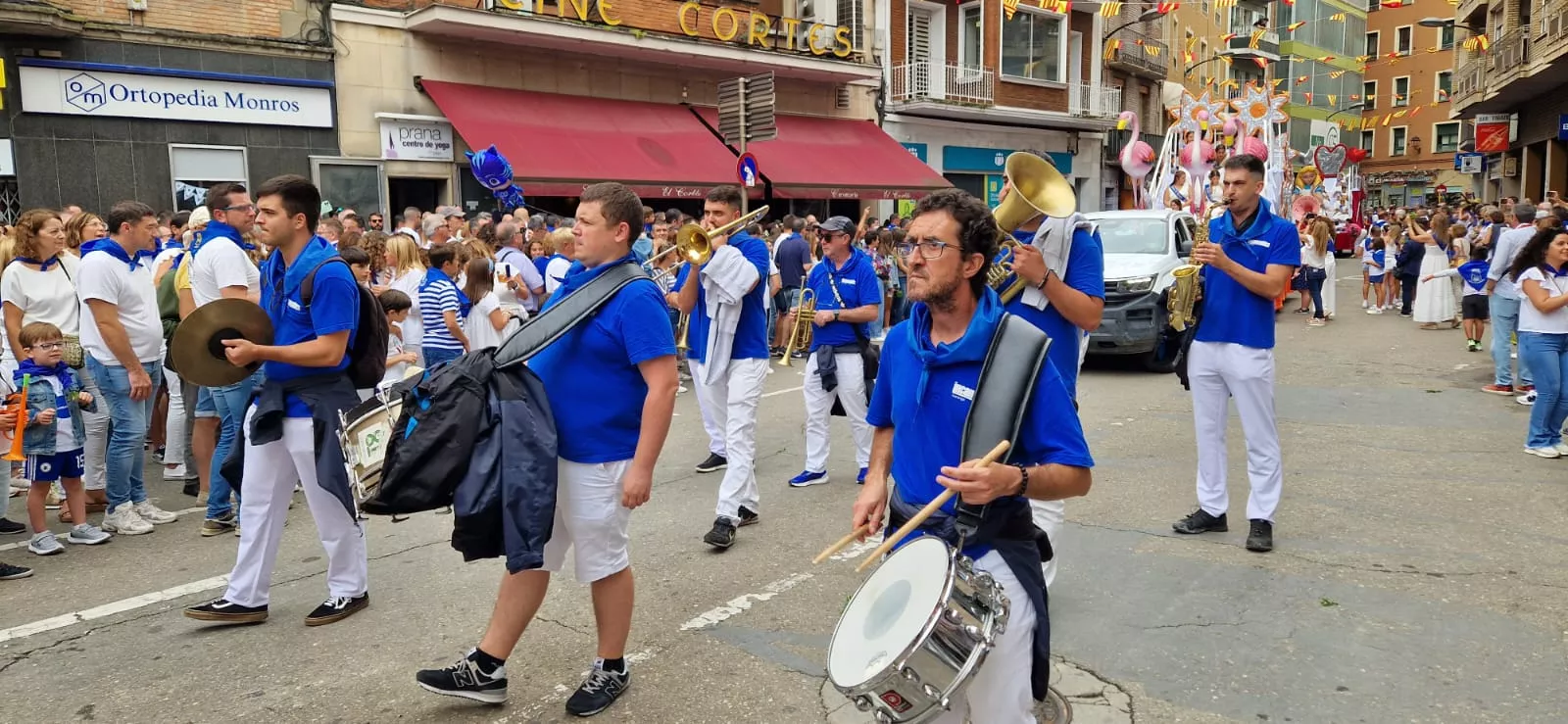 Inicio fiestas de Barbastro. Foto Myriam Martínez Iriarte