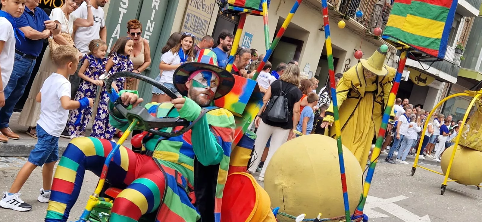 Inicio fiestas de Barbastro. Foto Myriam Martínez Iriarte