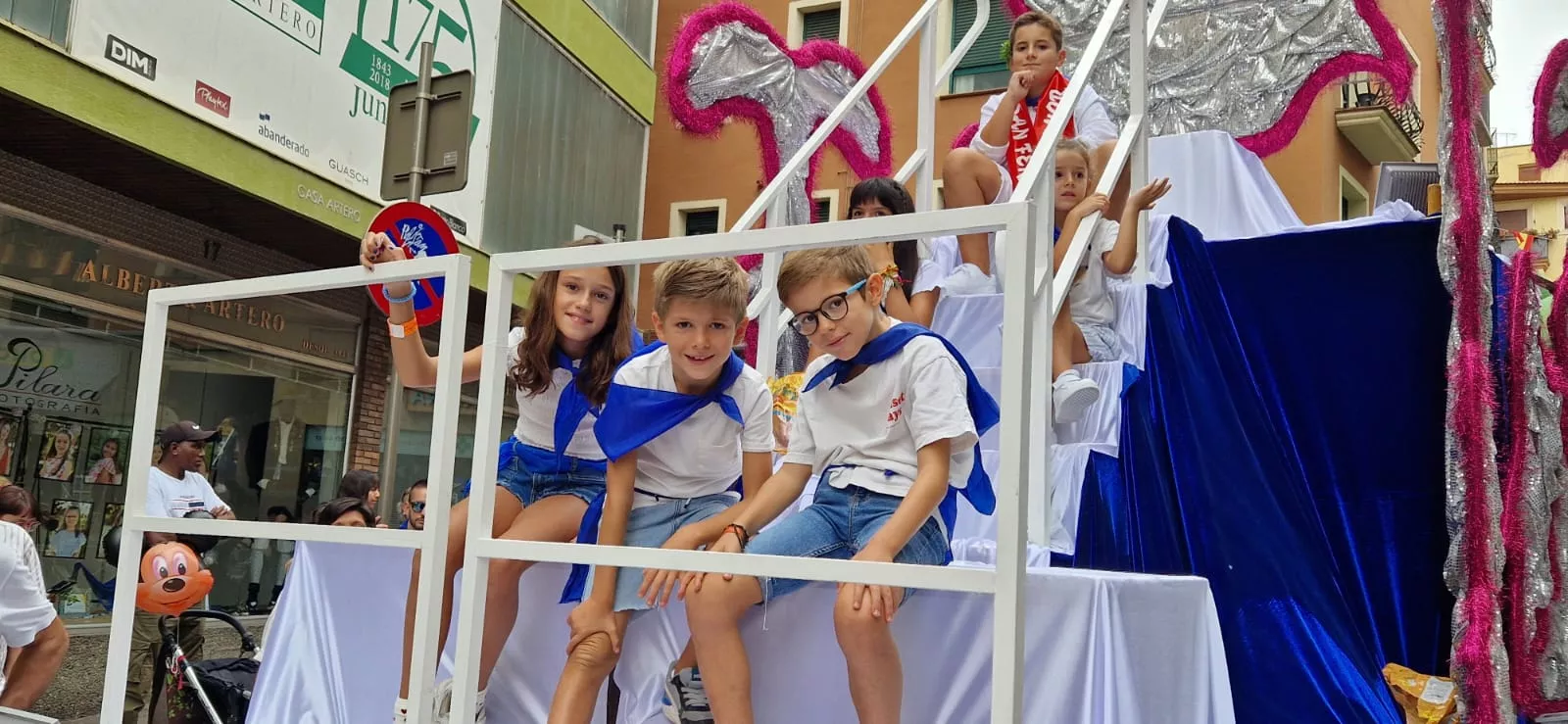 Inicio fiestas de Barbastro. Foto Myriam Martínez Iriarte