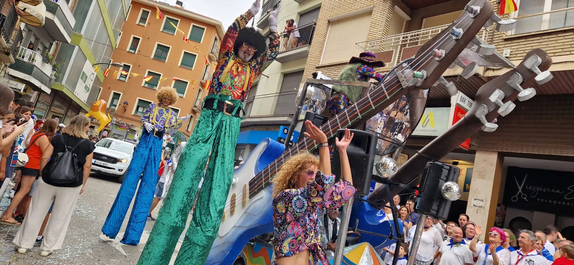 Inicio fiestas de Barbastro. Foto Myriam Martínez Iriarte