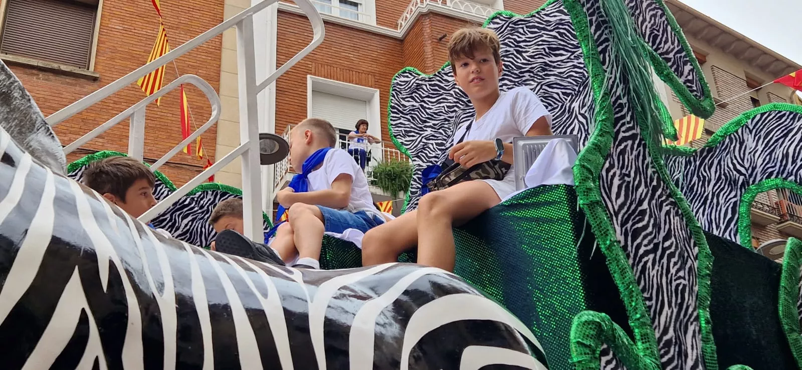 Inicio fiestas de Barbastro. Foto Myriam Martínez Iriarte